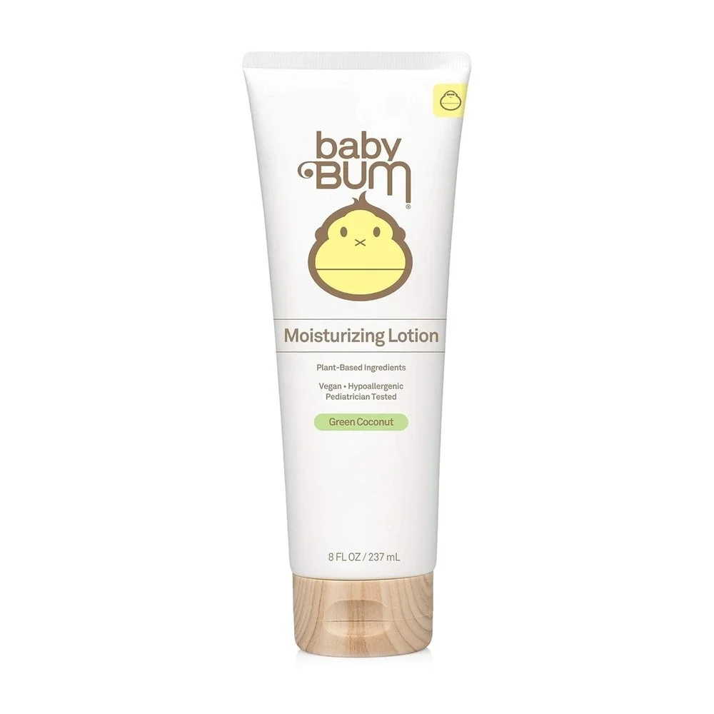 Baby Bum Moisturizing Lotion 8oz. Green Coconut Natural Fragrance E6B
